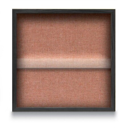 United Visual Products Outdoor Enclosed Combo Board, 48"x36", Bronze Frame/Green & Rubber UVCB4836ODBZ-GREEN-RUBBER